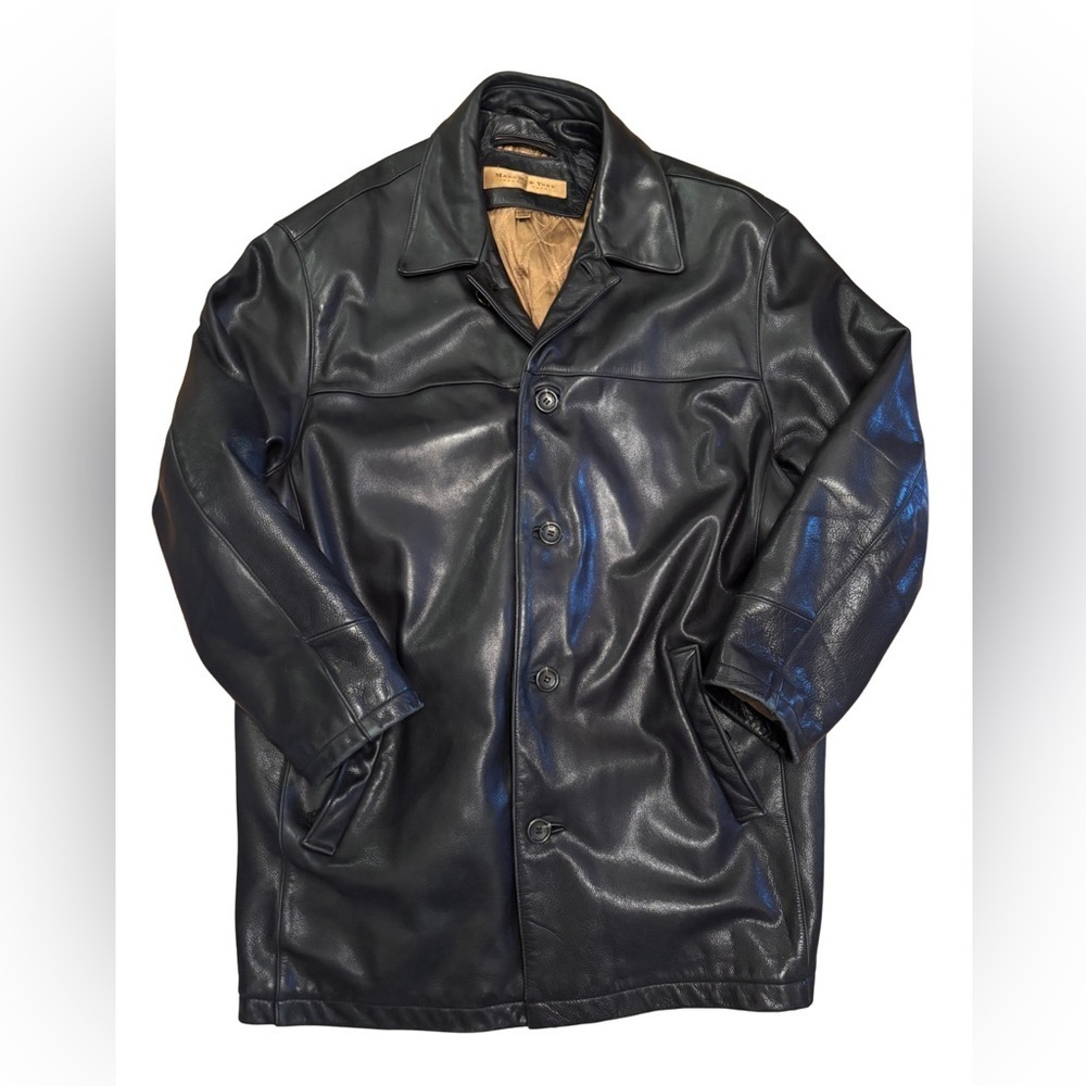 Marc New York Vintage Leather Coat